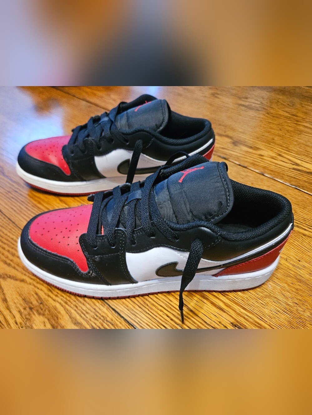 Nike Air Jordan 1 Low Sneakers Youth Size 6 553560-161